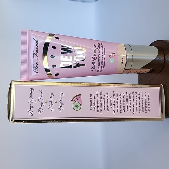 Too Faced Tutti Frutti Dew You Full Coverage Fresh Glow Foundation - Van… - Picture 5 of 10